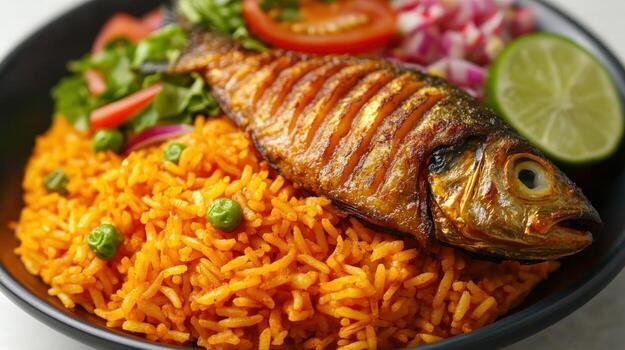 JOLLOF RICE & FISH